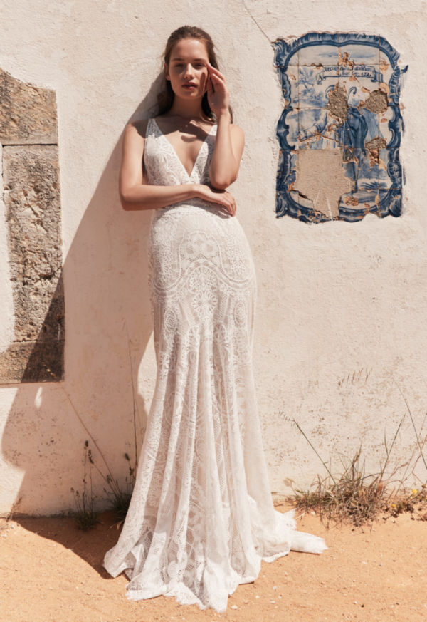 Robe de mariée bohème Justine Anna Kara