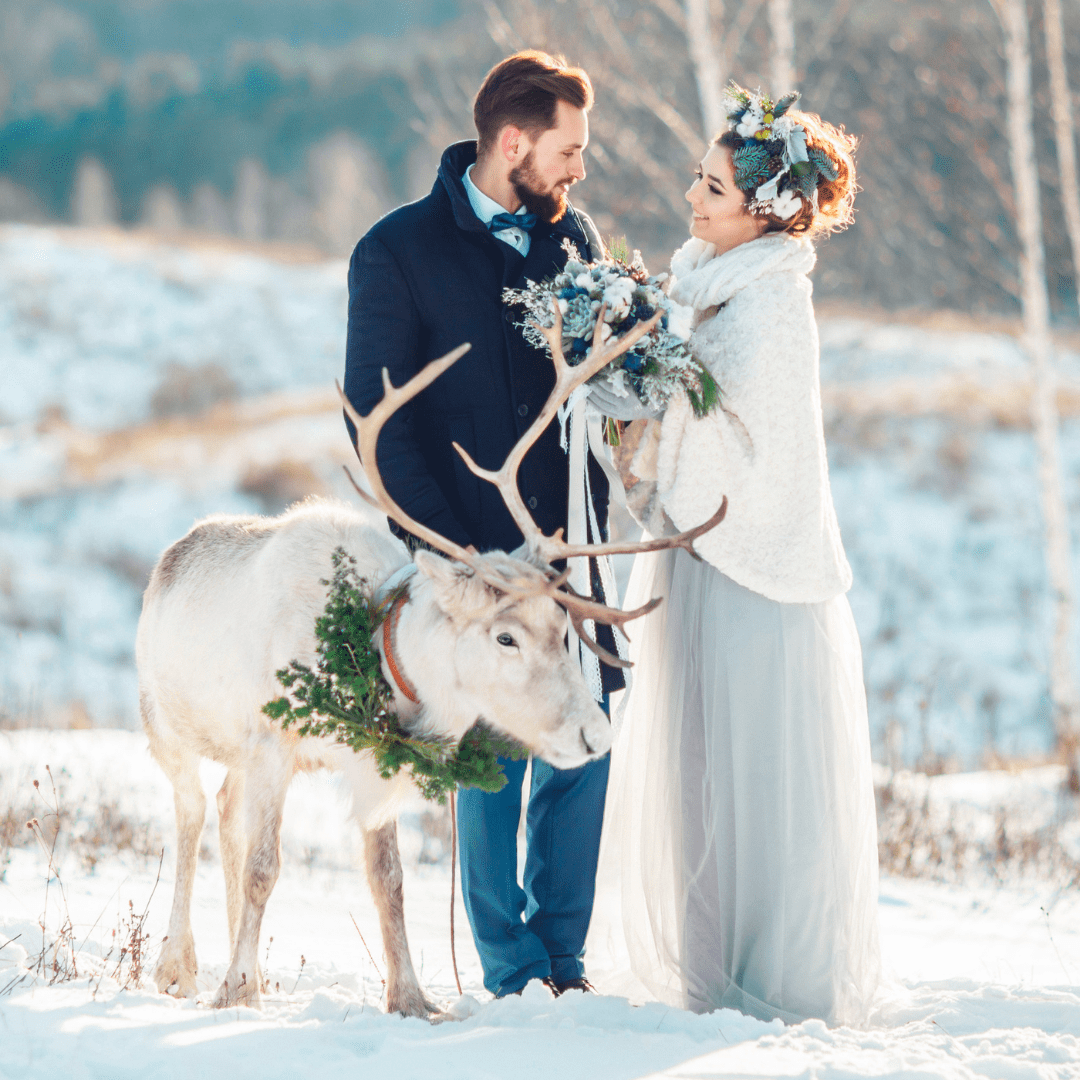 Mariage en hiver tenues robes de mariee accessoires nice 06