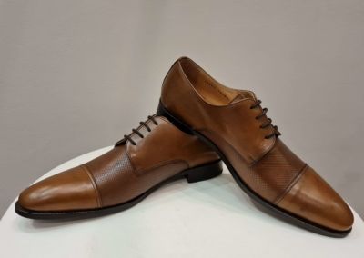 Chaussures personnalisables cuir marron