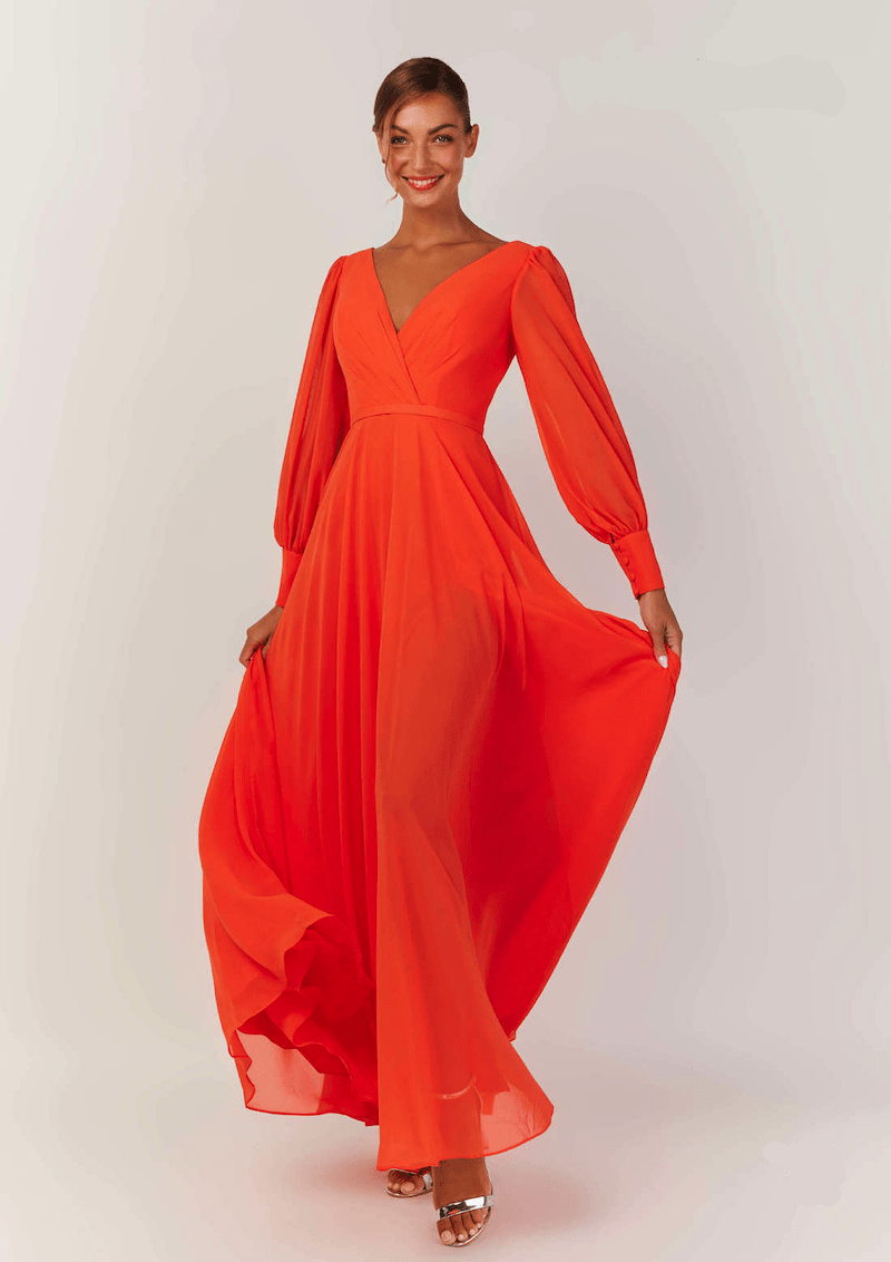 Robe de soirée rouge – Mawssi