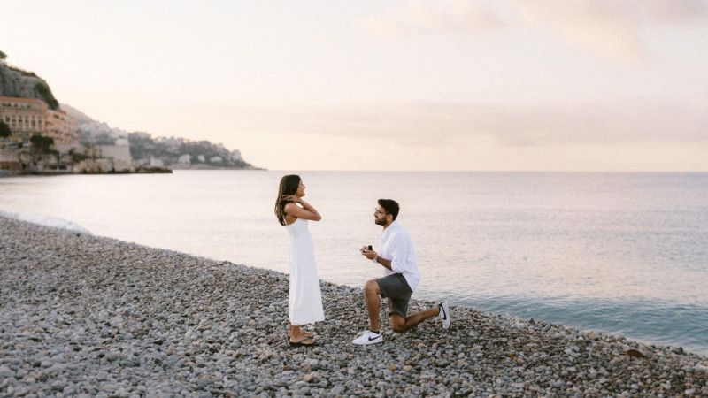 Une demande en mariage mémorable sur la Côte d’Azur